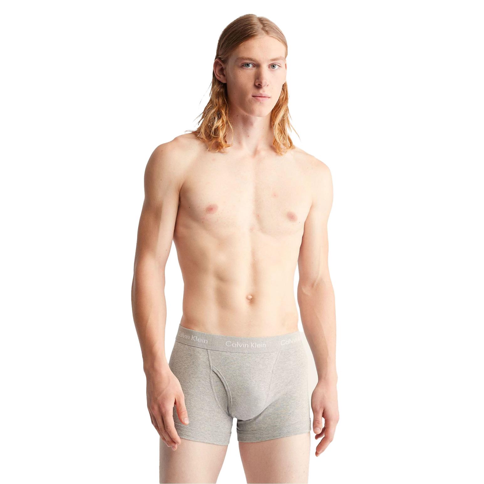 Calvin Klein Cotton Classics Trunks 3 Pack Ballantynes Department Store